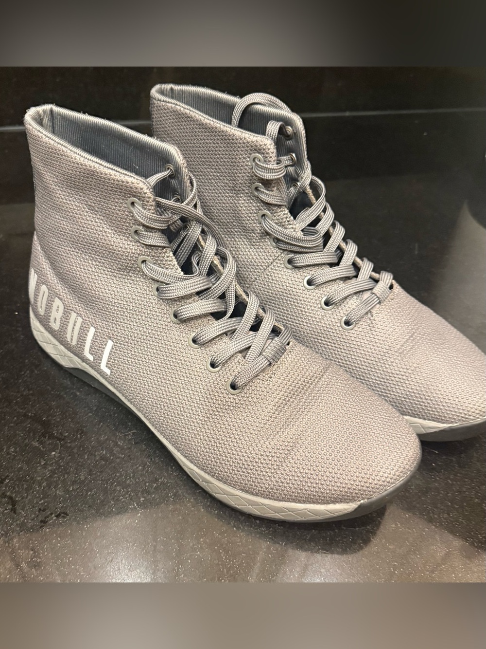Nobull High-Top Trainer | Light Gray | Size 12